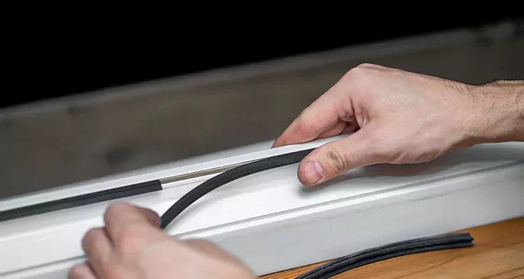 Garage Door Bottom Seal Repair in Bellview, FL