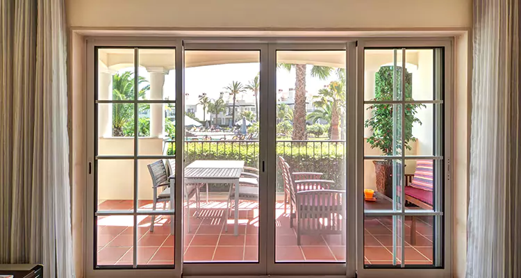 Double French Doors Interior Repair in Bellview, FL