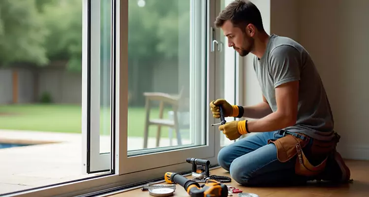 Sliding Glass Door Panel Repair in Bellview, FL